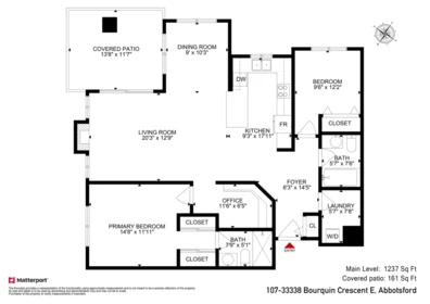 Aerial View of 107 33338 E Bourquin Crescent, Abbotsford, BC