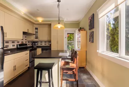 Kitchen Island Photo of 4578 Moss Street, Vancouver, BC