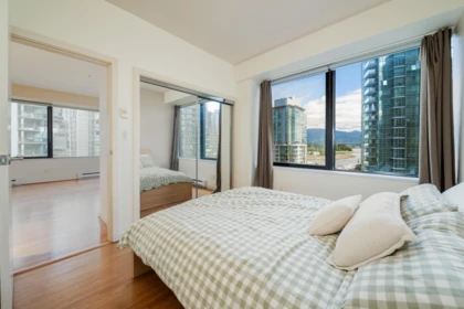 Bedroom 2 Photo of 502 1333 W Georgia Street, Vancouver, BC