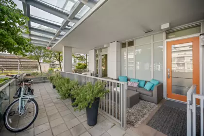 Entry Foyer Photo of 801 77 Walter Hardwick Avenue, Vancouver, BC