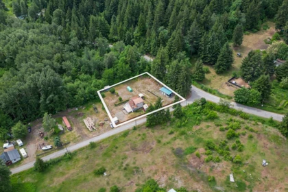 Aerial View of 64922 North Bend Post Office Road, Boston Bar, BC