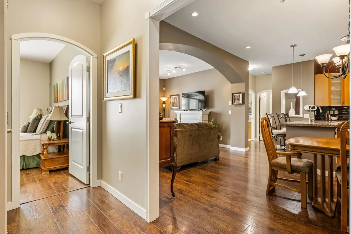 Living Room Photo of 315 33485 South Fraser Way, Abbotsford, BC
