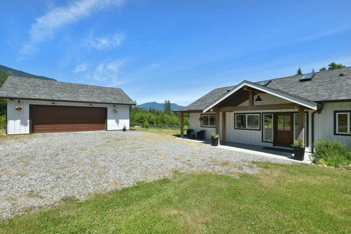 Exterior Rear Photo of 1860 Arboretum Drive, Gibsons, BC