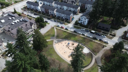 Aerial View of 11 15938 27 Avenue, Surrey, BC