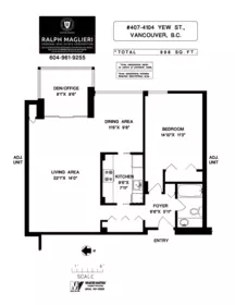 Hot Tub / Spa Photo of 407 4101 Yew Street, Vancouver, BC