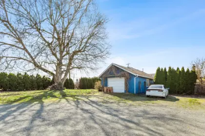 Aerial View of 7729 Stave Lake Street, Mission, BC
