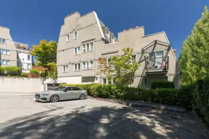 Backyard Photo of 1 1215 Brunette Avenue, Coquitlam, BC
