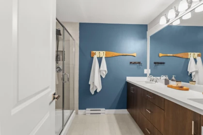 Basement Recreation Room Photo of 23 14271 60 Avenue, Surrey, BC