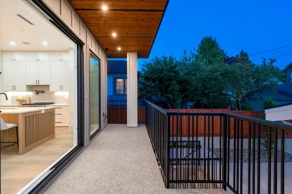 Aerial View of 2078 W 57th Avenue, Vancouver, BC