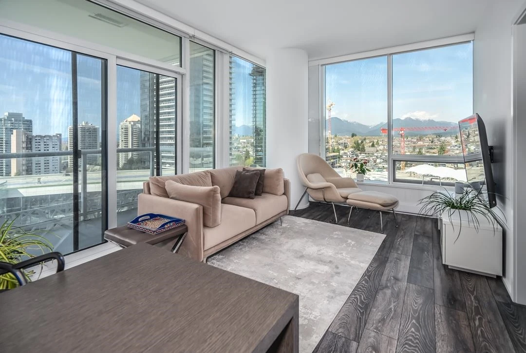 Living Room Photo of 1109 1955 Alpha Way, Burnaby, BC