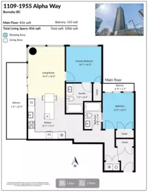 Playground / Recreational Area Near 1109 1955 Alpha Way, Burnaby, BC