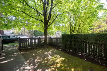 Outdoor Deck Photo of 2 8533 Cumberland Place, Burnaby, BC