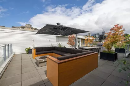 Outdoor Deck Photo of 316 221 E 3rd Street, North Vancouver, BC