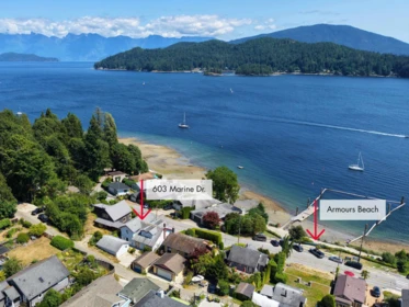 Outdoor Deck Photo of 603 Marine Drive, Gibsons, BC