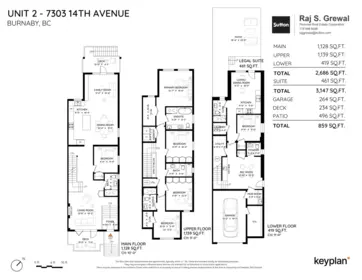 2 7303 14th Avenue, Burnaby, BC, Burnaby — Half Duplex for sale