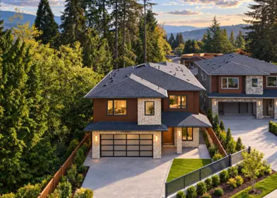 Exterior Rear Photo of 1180 Tuxedo Drive, Port Moody, BC
