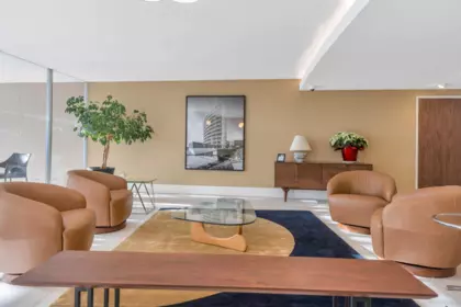 Living Room Photo of 502 2135 Argyle Avenue, West Vancouver, BC
