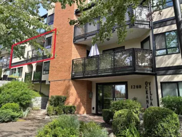 301 1280 Fir Street, White Rock, BC, White Rock — Apartment/Condo for sale