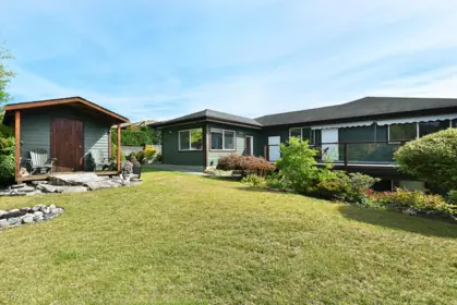 Exterior Rear Photo of 6277 Baillie Road, Sechelt, BC