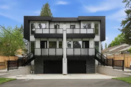 Exterior Rear Photo of 101 12873 Marine Drive, Surrey, BC