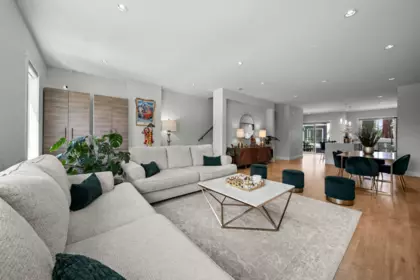 Living Room Photo of 7 2828 156 Street, Surrey, BC