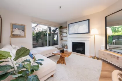 Family Room Photo of 112 2020 W 8th Avenue, Vancouver, BC