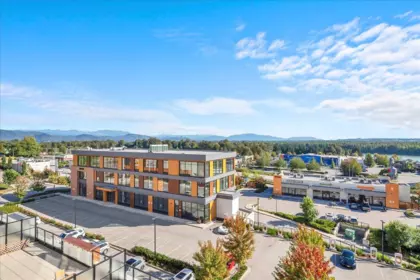 Aerial View of 309 31940 Raven Avenue, Mission, BC