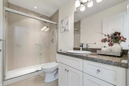 Guest Bathroom Photo of 4 7140 Railway Avenue, Richmond, BC
