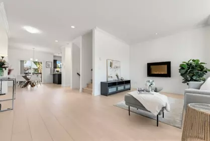 Living Room Photo of 4 7140 Railway Avenue, Richmond, BC