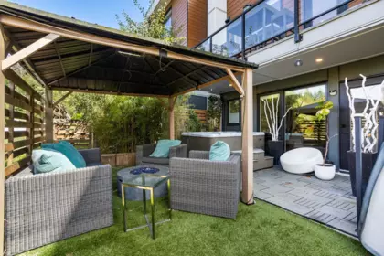 Aerial View of 53 3597 Malsum Drive, North Vancouver, BC