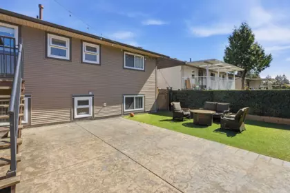 Aerial View of 8431 118a Street, Delta, BC