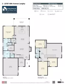 Aerial View of 2 23787 40 Avenue, Langley, BC