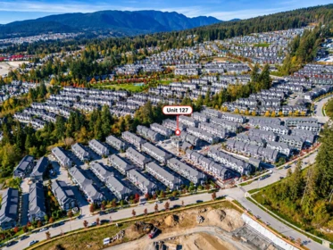 Aerial View of 127 1310 Mitchell Street, Coquitlam, BC
