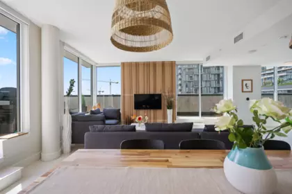 Living Room Photo of 656 8575 Rivergrass Drive, Vancouver, BC
