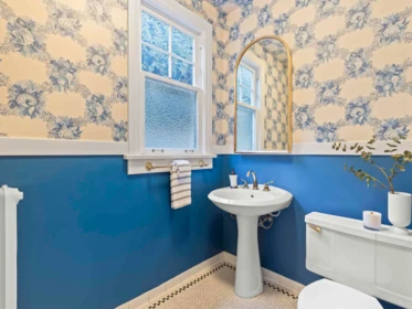Powder Room Photo of 4388 Angus Drive, Vancouver, BC