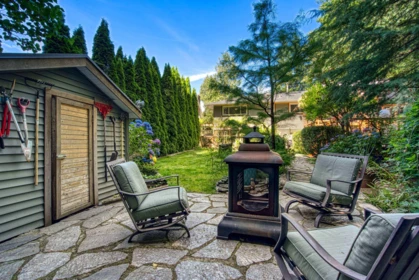 Aerial View of 517 Ailsa Avenue, Port Moody, BC