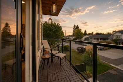 Outdoor Deck Photo of 102 1757 Morgan Avenue, Port Coquitlam, BC