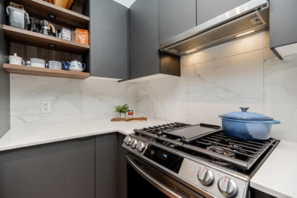 Kitchen Island Photo of 213 3229 St Johns Street, Port Moody, BC