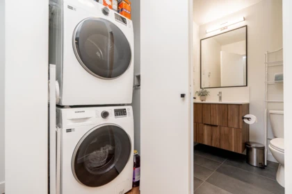 Laundry Room Photo of 213 3229 St Johns Street, Port Moody, BC