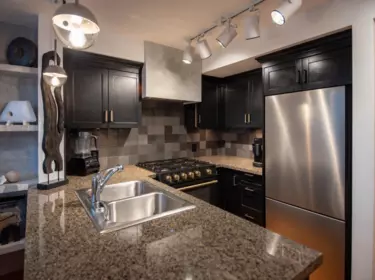 Kitchen Island Photo of 211 10 Renaissance Square, New Westminster, BC