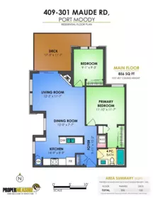 Playground / Recreational Area Near 409 301 Maude Road, Port Moody, BC