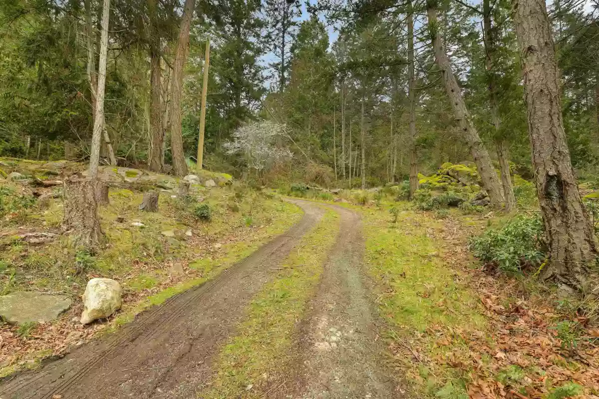 Aerial View of 524 Bay Turnabout, Mayne Island, BC