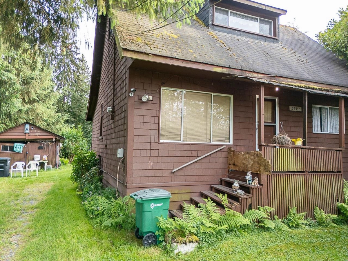 Aerial View of 5021 Claude Avenue, Burnaby, BC