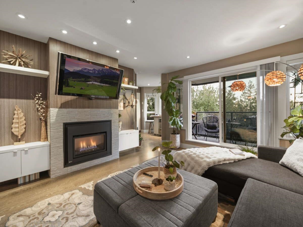 Family Room Photo of 202 2250 SE Marine Drive, Vancouver, BC