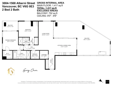 Garden / Landscaping Photo of 3004 1568 Alberni Street, Vancouver, BC