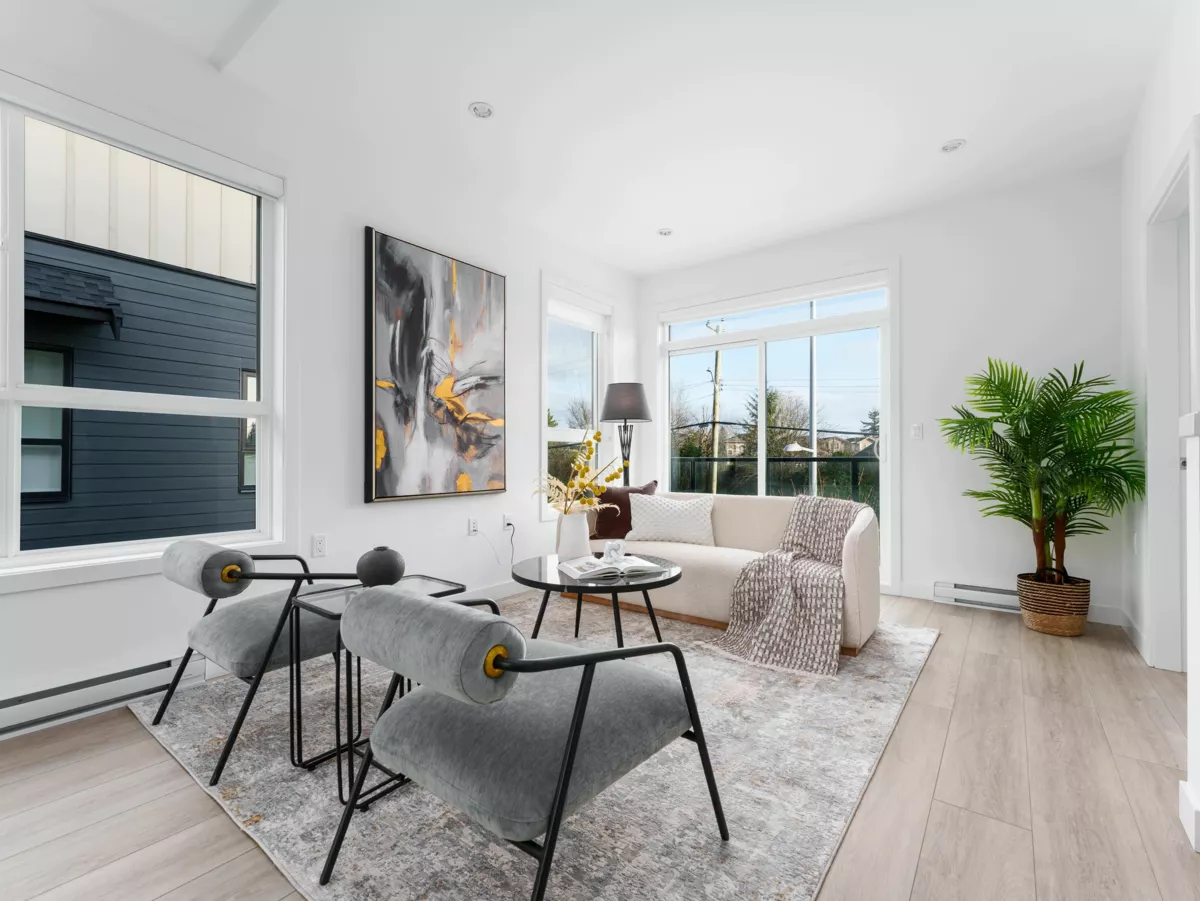 Living Room Photo of 43 4337 Boundary Road, Richmond, BC