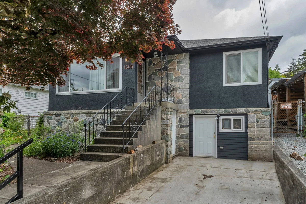 Exterior Rear Photo of 1305 Thomas Avenue, Coquitlam, BC