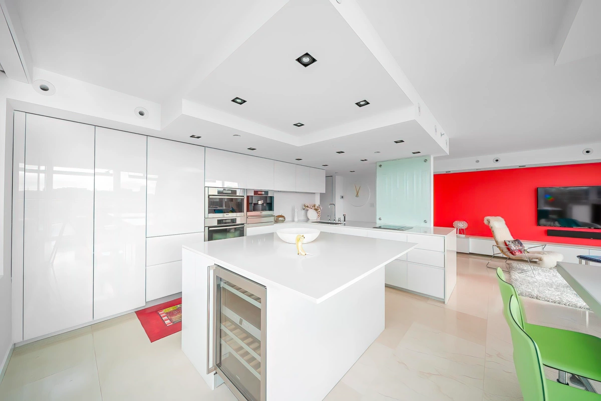 Breakfast Nook Photo of 606 1288 Marinaside Crescent, Vancouver, BC