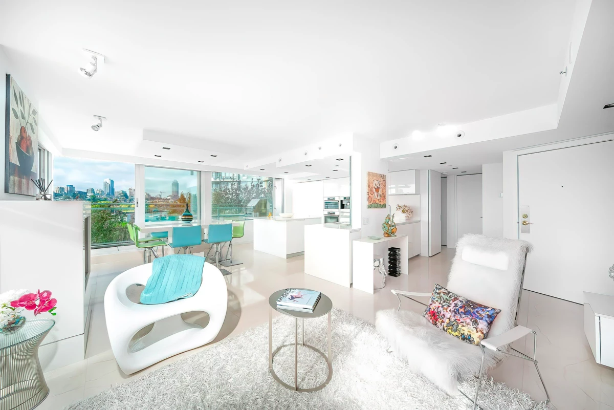 Family Room Photo of 606 1288 Marinaside Crescent, Vancouver, BC