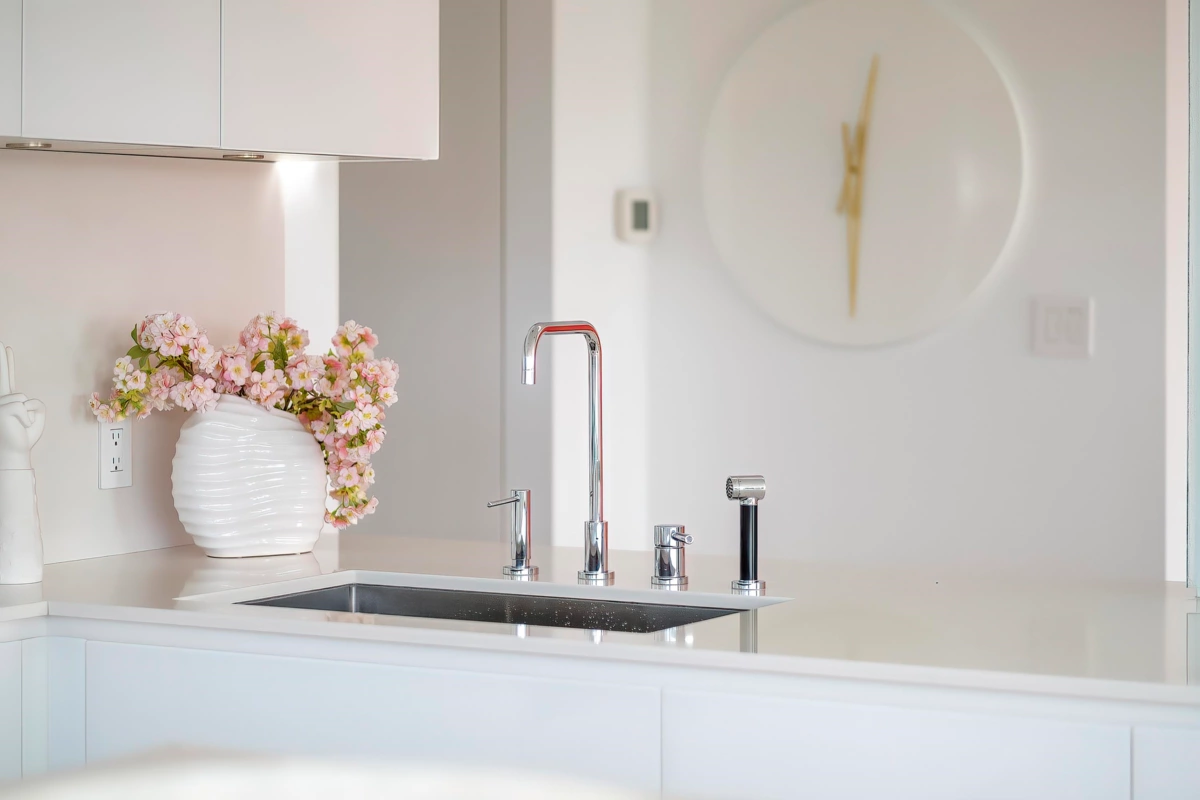 Powder Room Photo of 606 1288 Marinaside Crescent, Vancouver, BC